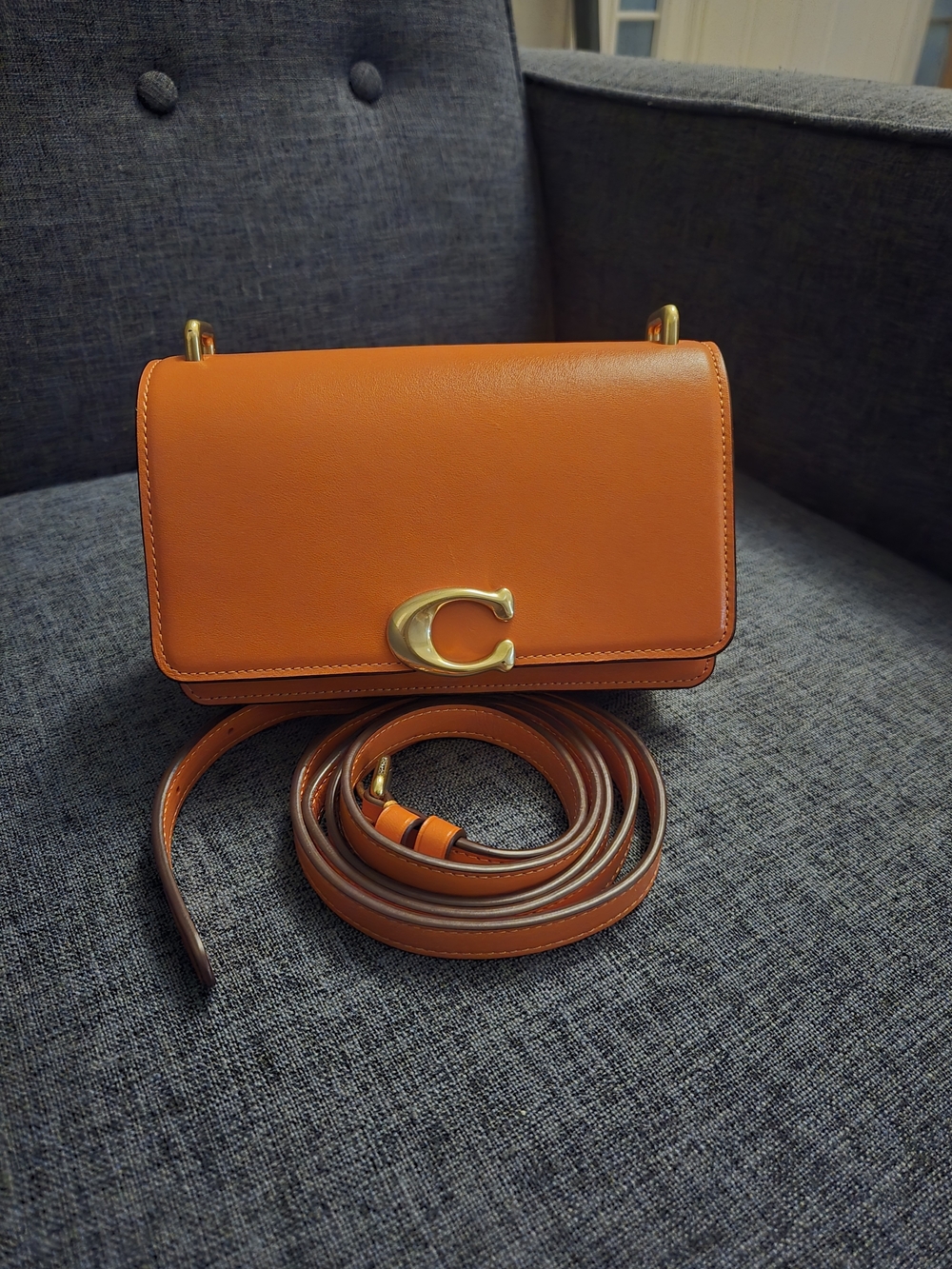 Coach Bandit Crossbody- Sun Orange